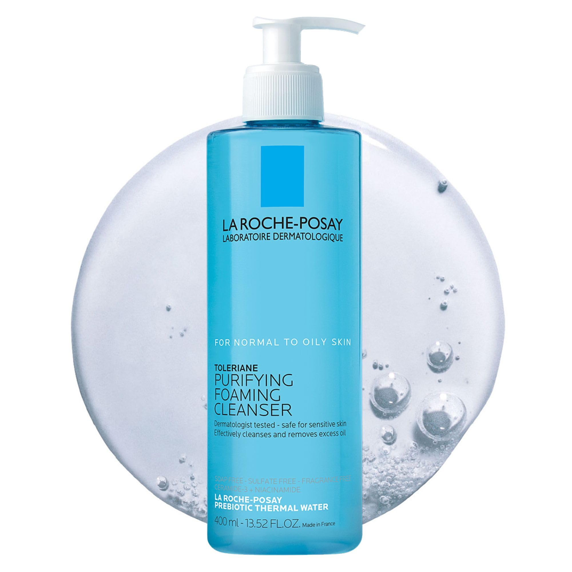 La Roche-Posay Toleriane Purifying Foaming Facial Cleanser with Niacinamide | Oi