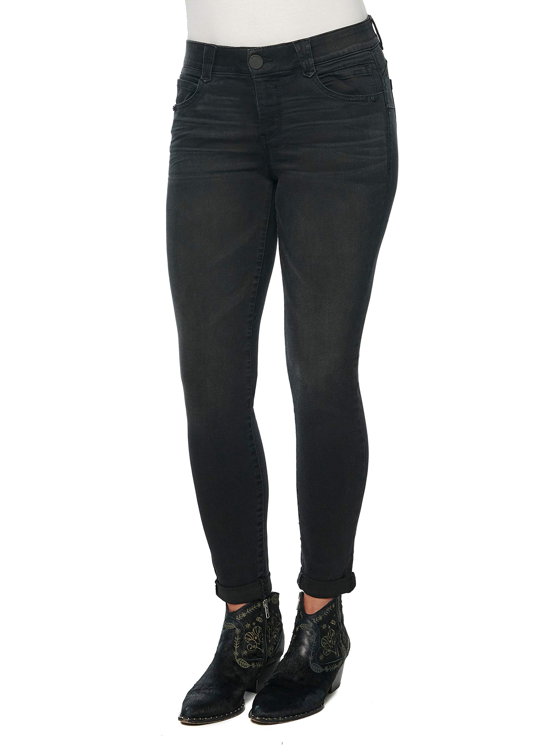 Democracy Skimmer alla caviglia Petite Ab Solution Donna, nero, 40 Petite
