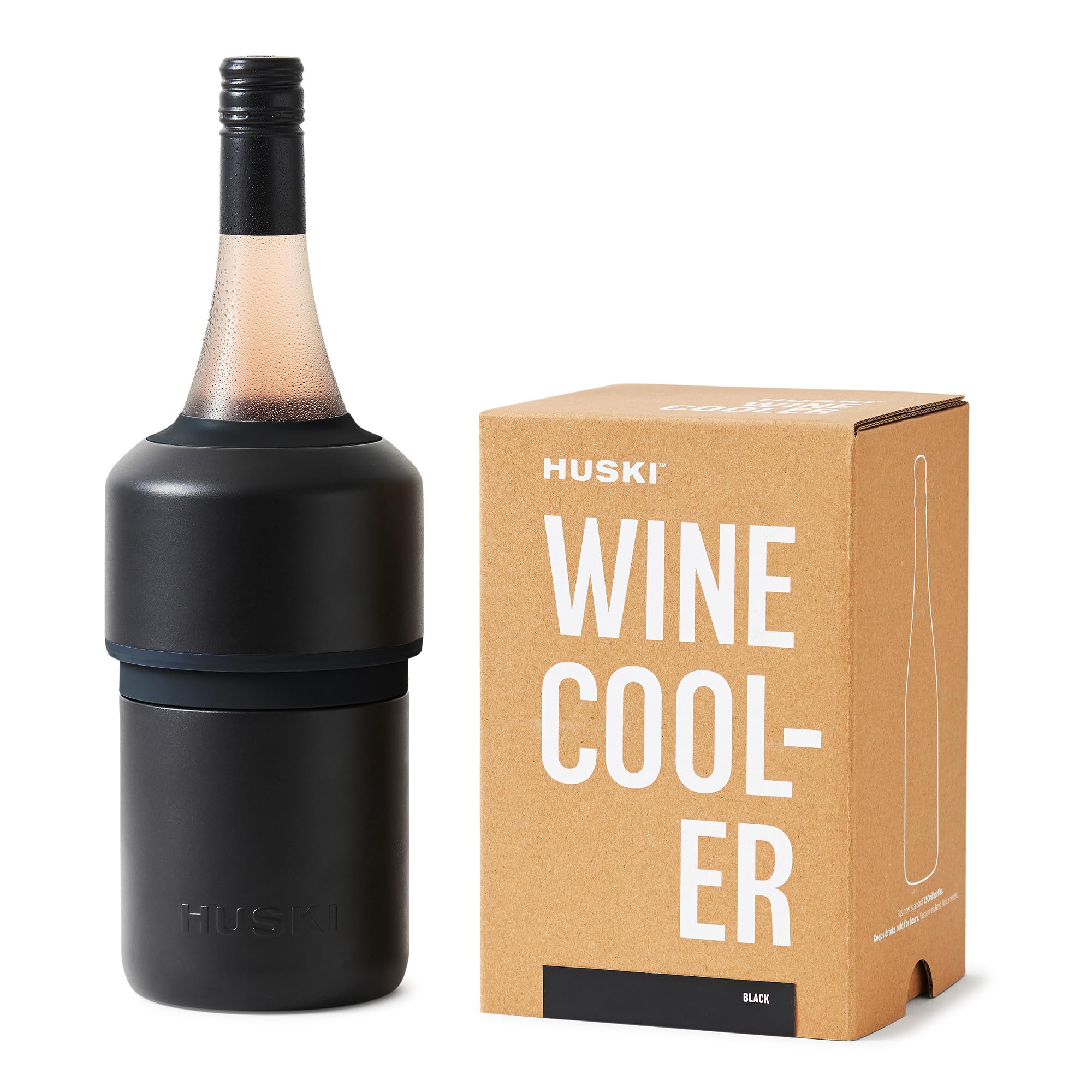 Huski Wine Chiller | Award Winning Iceless Design | Keeps Wine Cold up to 6 Hour