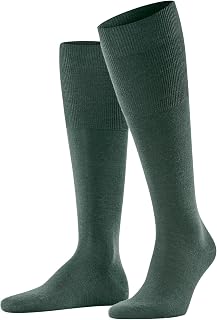 FALKE Men's Airport Long Socks Wool Cotton Breathable