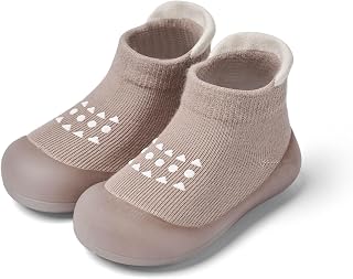 Bearbay Baby Toddler Sock Shoes Walking Shoes Infant Boys Girls Slippers
