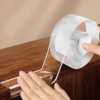 1.57 in x 9.84 FT,Corner Protector Baby,Clear Edge Protector Strip | Sharp Edge Wrap Cover Tape,Self Adhesive Protective Bumper Guards for Cabinet Door,Desk,Glass Table,Bed Furniture and Wall