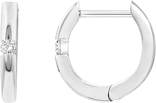 PAVOI 14K Gold Plated Cubic Zirconia Small Huggie Hoop Earrings for Women