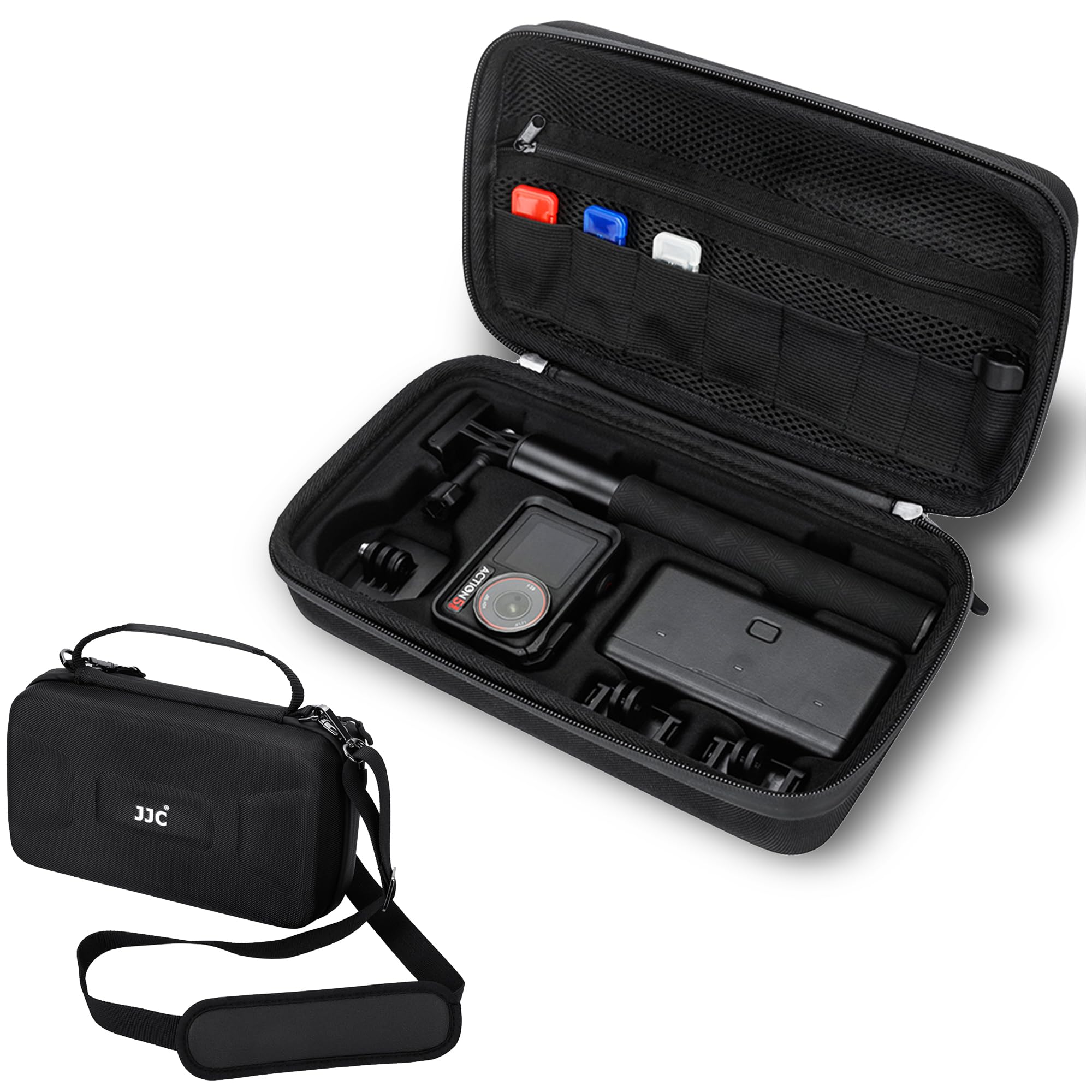 JJC EVA Osmo Action 5 Pro Case, Carrying Bag for DJI Osmo Action 5 Pro 4 3
