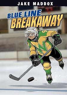 Blue Line Breakaway (Jake Maddox Sports Stories)