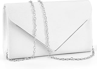 TINDTOP Evening Clutch Purses for Women Handbags for Formal Wedding Party Cocktail Prom Crossbody Shoulder Envelope Bag