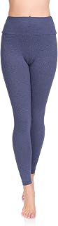 SOFTSAIL Women's Leggings 95% Cotton Leggings for Women High Waist Total Length Legging Elastic Trousers Leisure Relax Walking