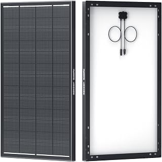 Renogy 195 Watt Solar Panel ShadowFlux Anti-Shading 200W Solar Panel | 25% High-Efficiency N-Type Solar Cell, 16BB ShadowFlux Technology Solar Module for RV Home Roof Camp Marine Boat