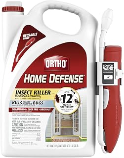 Ortho Home Defense Insect Killer for Indoor & Perimeter2, Wand, 1.33 gal. | Ready-To-Use Bug Killer with Comfort Wand, Kills Ants, Roaches and Spiders, Use in Kitchens, Bathrooms and Home Perimeter