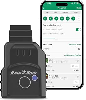 Rain Bird LNK2 Smart WiFi Module 2nd Generation - Irrigation Controller | WiFi Upgrade, Remote App Control, Quick Pair Setup, Compatible with TRU, ESP-TM2, ESP-ME3, ESP-RZXe and ESP-LXME2