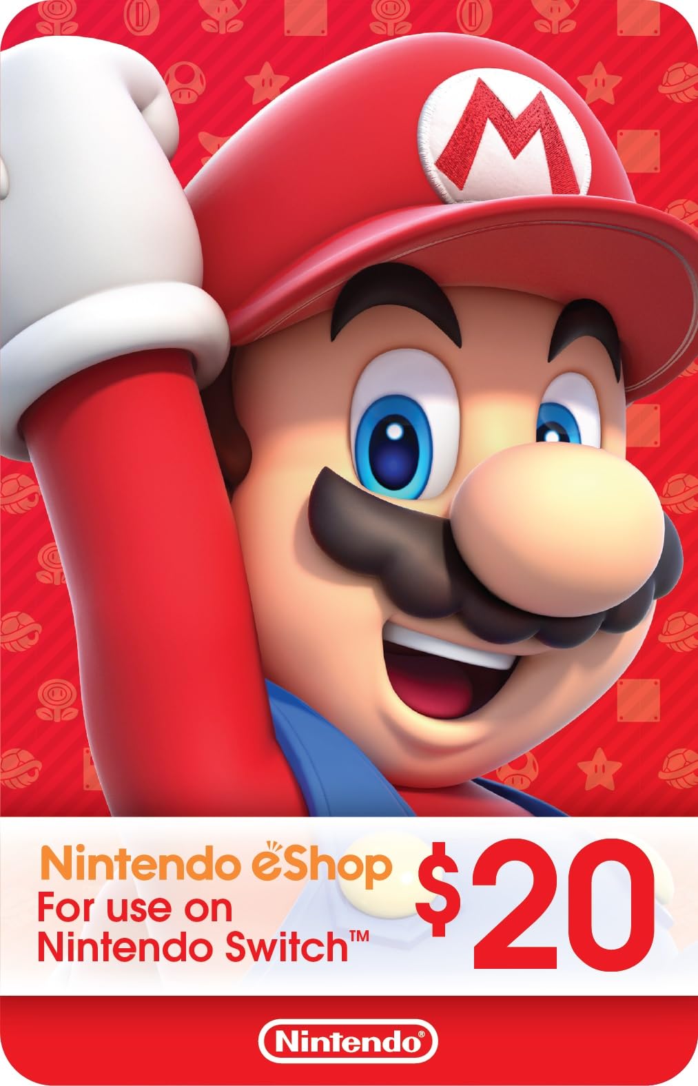 Nintendo eShop Physical Gift Card | $20