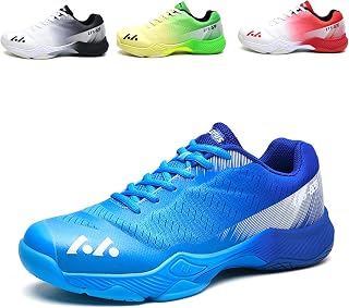 BLBK Badminton Shoes, Squash Shoes, Gym Shoes for Different Floor Coverings, Comfortable and Durable, Volleyball Shoes Unisex