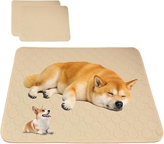 Washable Pet Sheets, Set of 2, For Dogs, Cats, Toilet Mat
