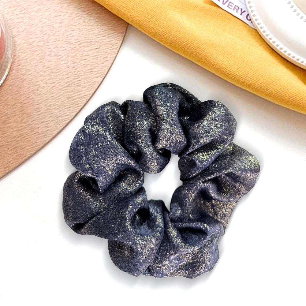 Large Decorative Hair Tie, Satin Scrunchies for Women, Softer than Silk for Hair