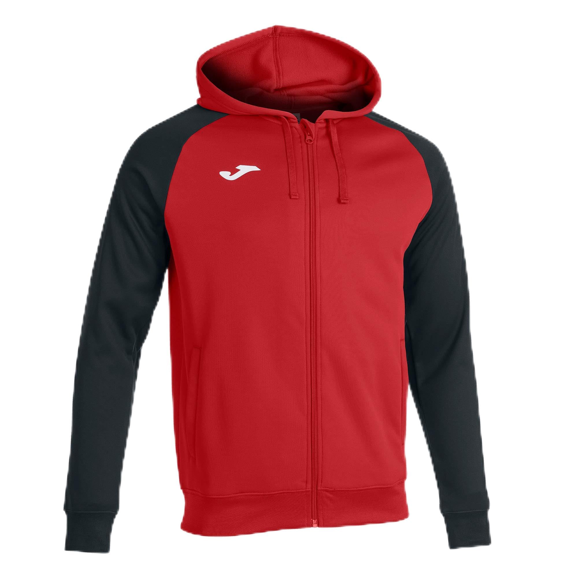 Joma Academy IV Men's Hooded Sweatshirt with Zip, 8XS - 3XL - Soft and Warm with