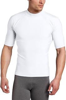 Kanu Surf Mens Mercury UPF 50+ Short Sleeve Sun Protective Rashguard Swim Shirt