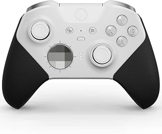 Xbox Wireless Gaming Controller | Elite Series 2 Core | Robot White | | Adjustable Thumbsticks, Trigger Locks, XBOX Wireless, Bluetooth, USB-C, Play across Console & PC & Cloud Devices