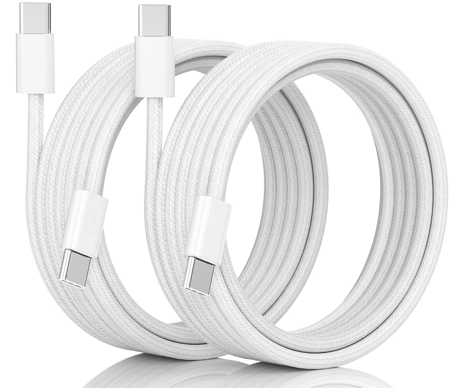 USB C Charger Cable,2-PACK 6FT/1.8M USB C to USB C Cable,60W Fast Charging | Bra