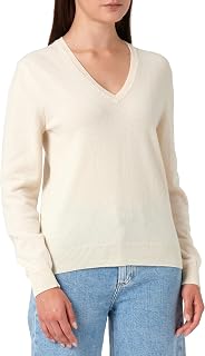 United Colors of Benetton 1002D4488 Women's V-Neck Sweater (1 Pack)