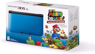 Nintendo 3DS XL Console with Super Mario 3D Blue (Renewed)