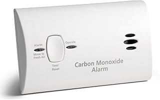 Kidde Carbon Monoxide Detector, AA Battery Powered, Portable for Travel or Home, 85 dB Alarm, LED Status Indicators, 3rd Edition