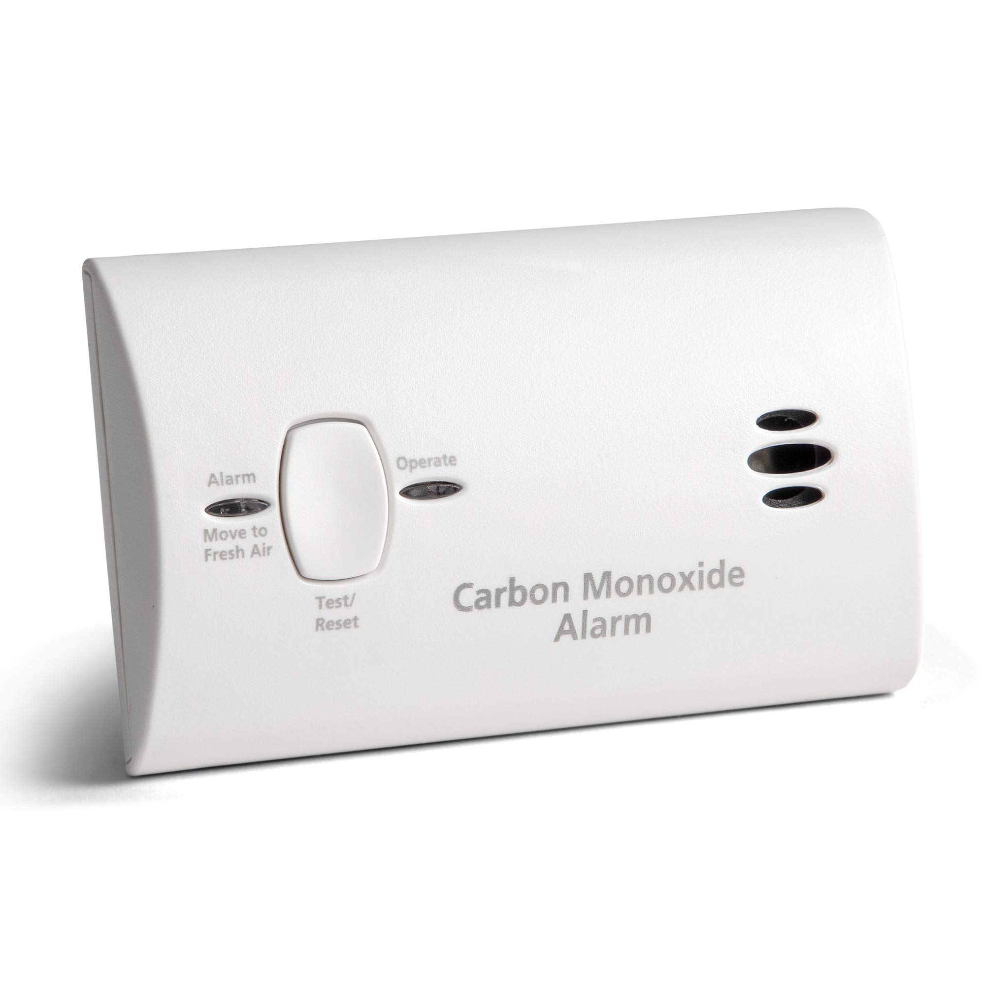 Kidde Carbon Monoxide Detector, AA Battery Powered, Portable for Travel or Home,