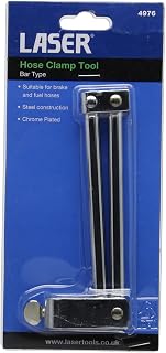 Laser 4976 Hose Clamp Tool (Bar Type) ,Silver