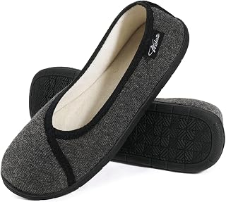 Wishcotton Pantuflas ligeras para mujer, zapatos cómodos para el hogar