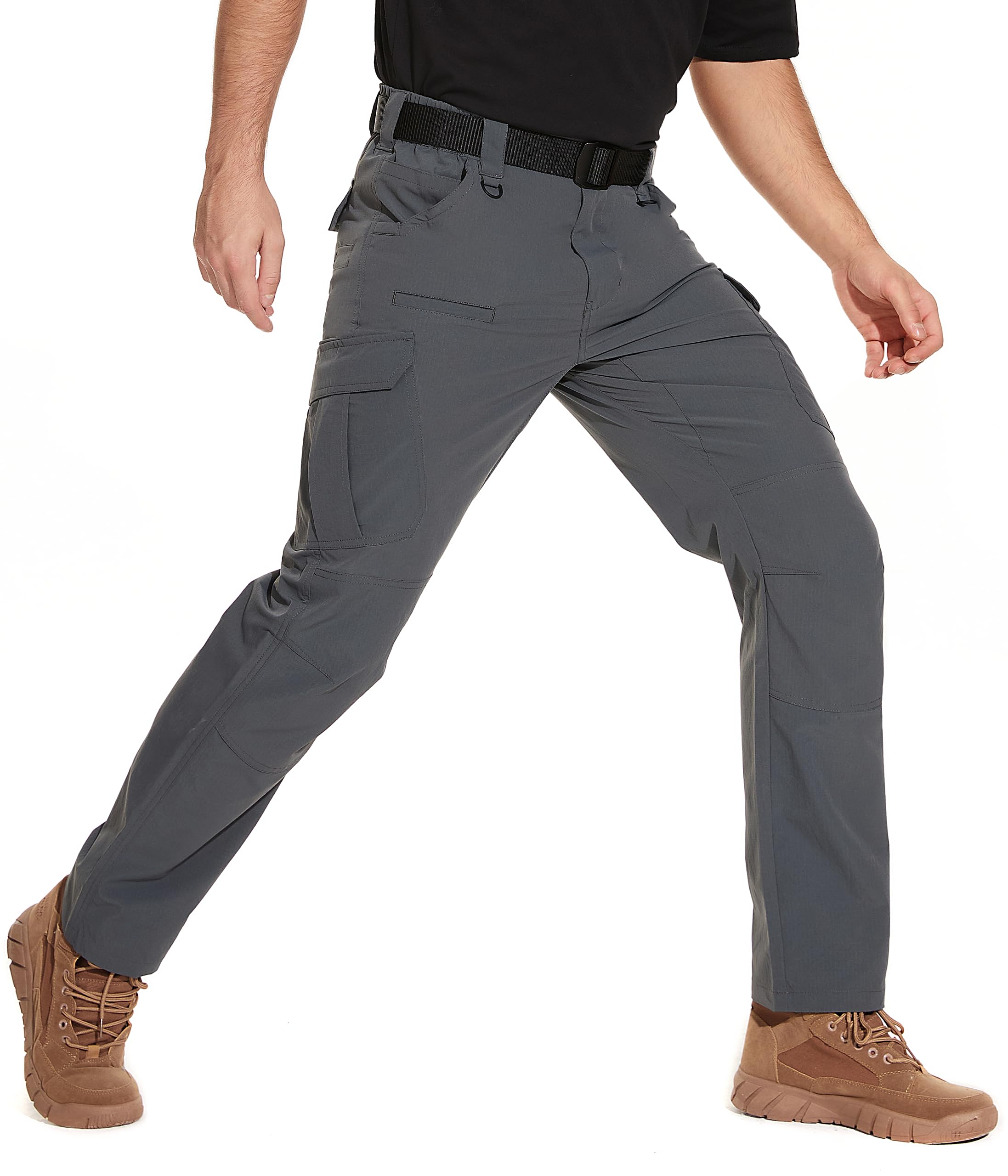 NATUVENIX Tactical Pants for Men Stretch Ripstop Cargo Outdoor Work