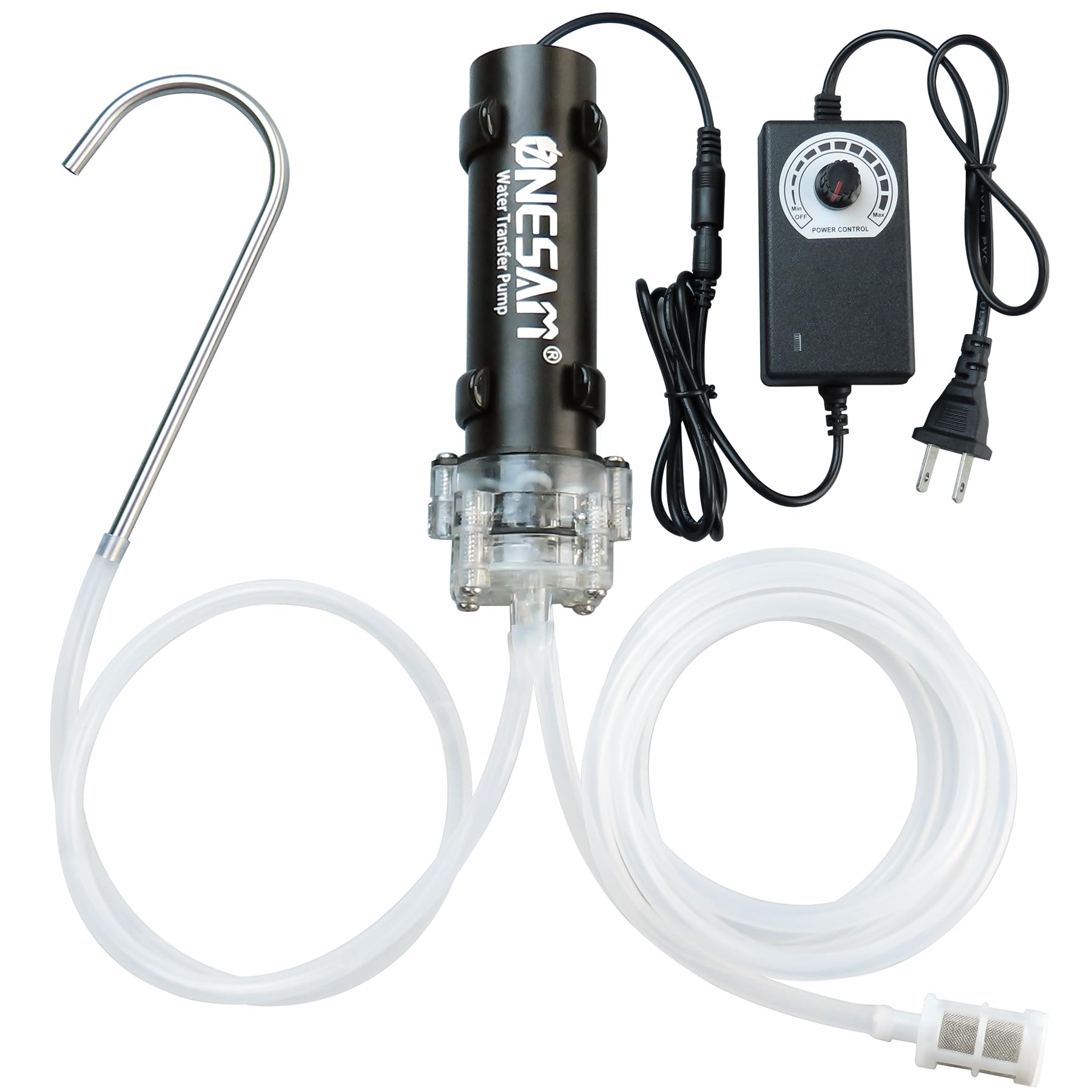 Food Grade Electric Water Transfer Pump Siphon 110V 2LPM Adjustable Flow | Small