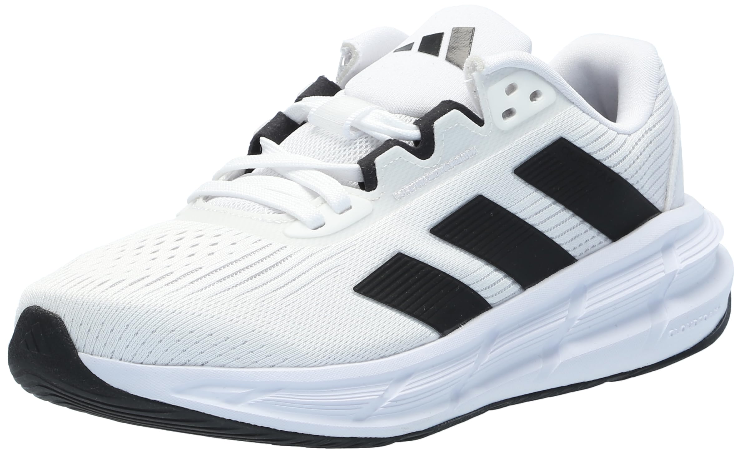 Adidas Men's Questar 3 Running Sneaker, White/Black/Dash Grey, 11