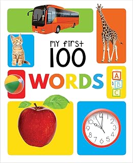 My First 100 Words Board Book : My 100 Library Series
