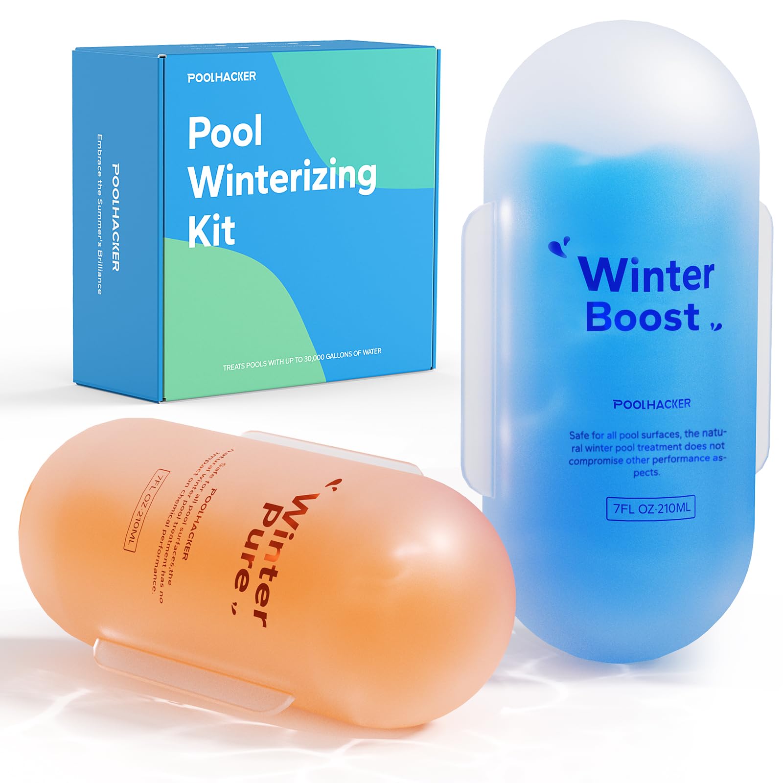 3 in 1 Winter Closing Kit - Pool Winterizing Kit for Above Ground Pool and ingro