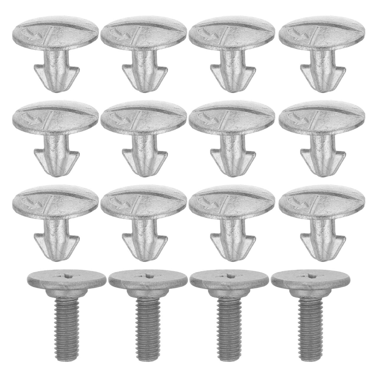 2 Sets Lower Engine Cover Hardware Kit, Splash Shield Retainer Clips and Bolts f