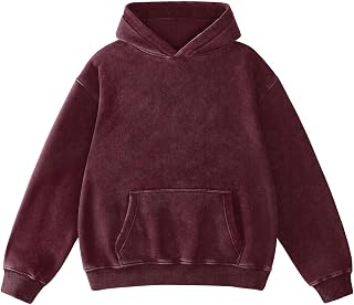 Dnzzs Super soft hoodies for men, fashion oversized sweaters for men, vintage tops