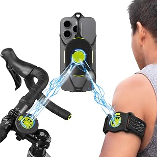BONE Run + Bike Tie Connect Kit 2 Magnetic, Running & Bike Phone Holder