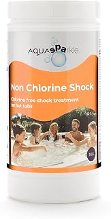 AQUASPARKLE Non Chlorine Shock 1kg Hot Tub Pool FOR CHLORINE AND BROMINE USERS