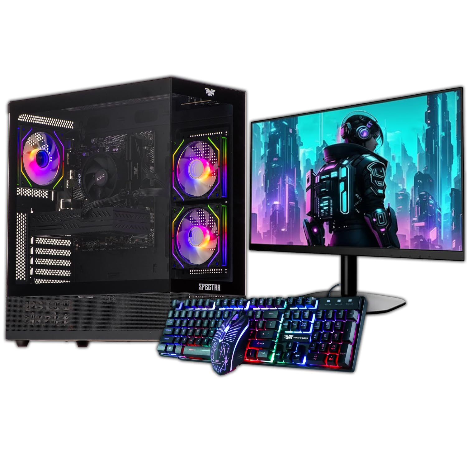 Veno Scorp Gaming PC Bundle i5 GTX 750 4GB 8GB RAM 500GB HDD Spectra | Built for
