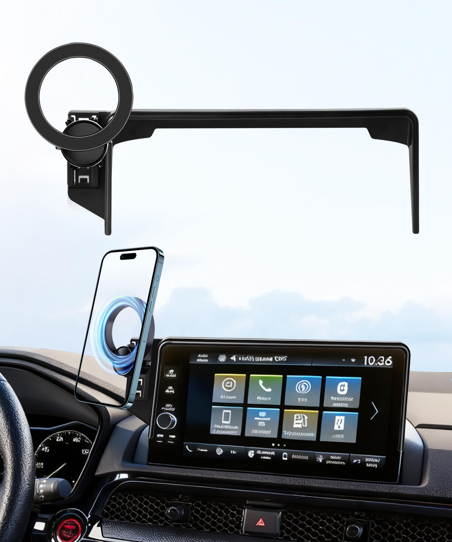 Car Phone Holder for Honda CR-V/HR-V/CRV 2023-2026 Accessories, 7/9" Screen | Ma