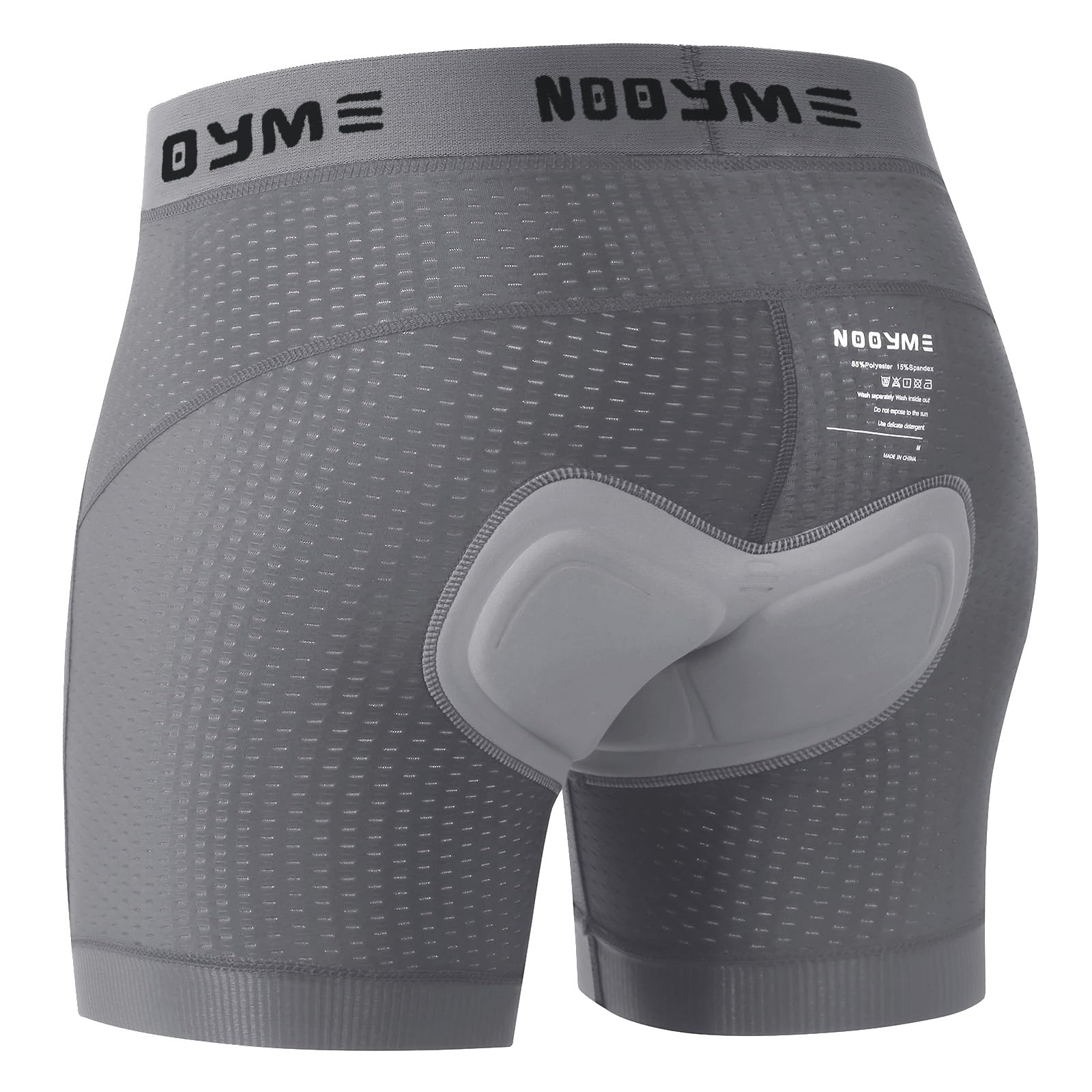 NOOYME Fahrradhose Herren Radunterhose Schnelltrockende Radlerhose Herren mit Si