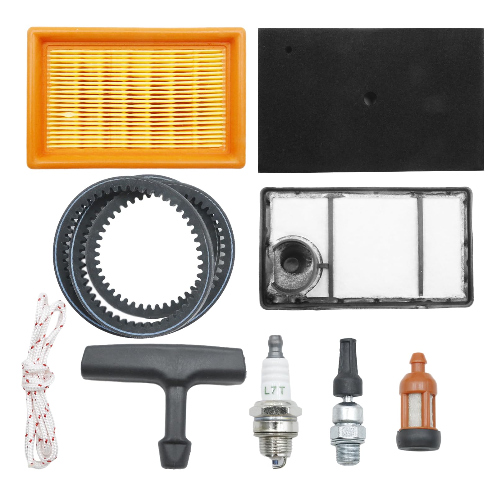 Hoypeyfiy Air Fuel Filters, Plug, Belt Pull Cord Service Kit Replacement for Sti