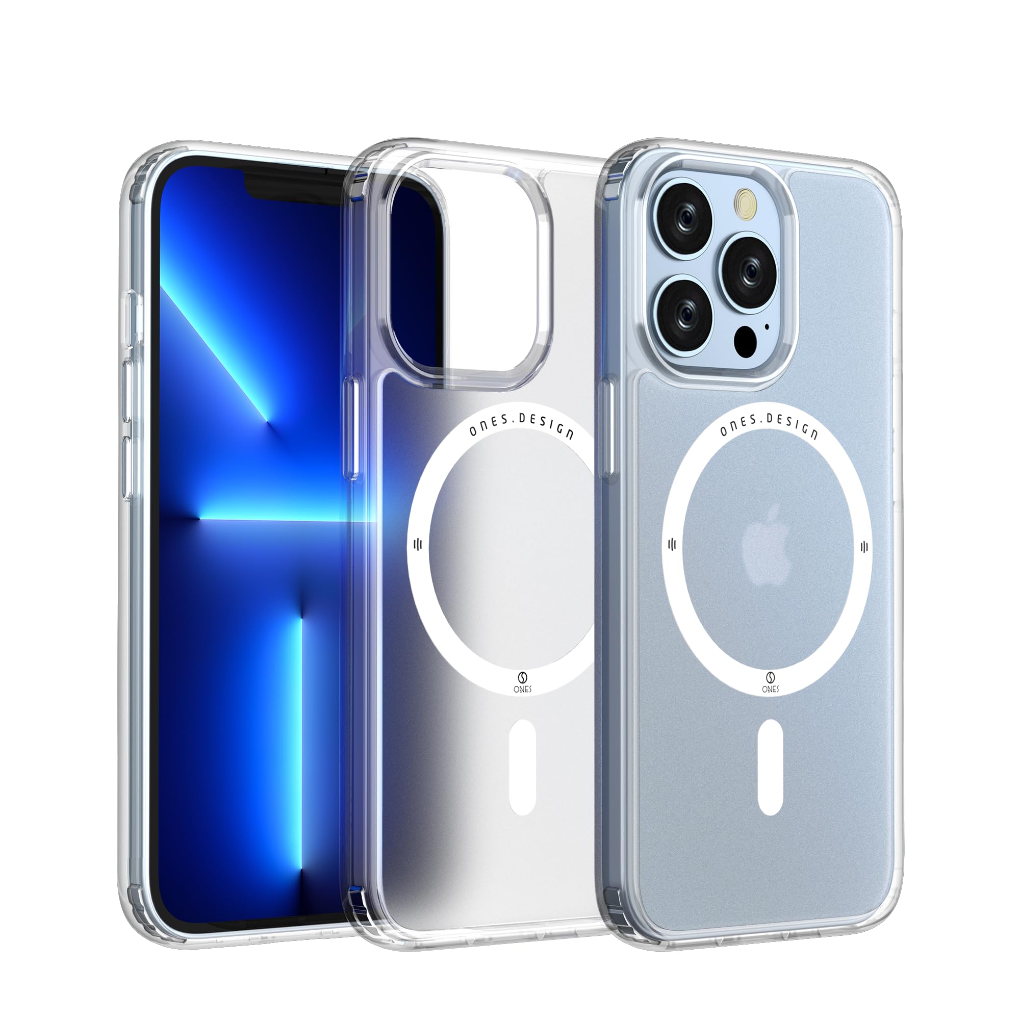 Ones Magnetic Case for iPhone 12/12 Pro, Compatible with MagSafe, Military Prote