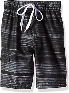 Kanu Surf Line Up Boys Swim Trunks with UPF 50+ Sun Protection - Quick Dry Boys Swimsuit