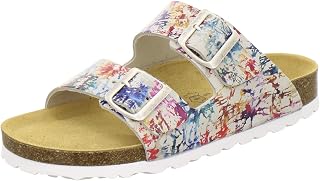 AFS Shoes 2100 Comfortable Women's Mules Real Leather Practical Work Slippers Handmade in Germany