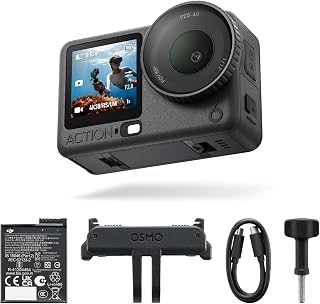 DJI Osmo Action 6 Essential Combo, 8K Action Camera for Quick Start