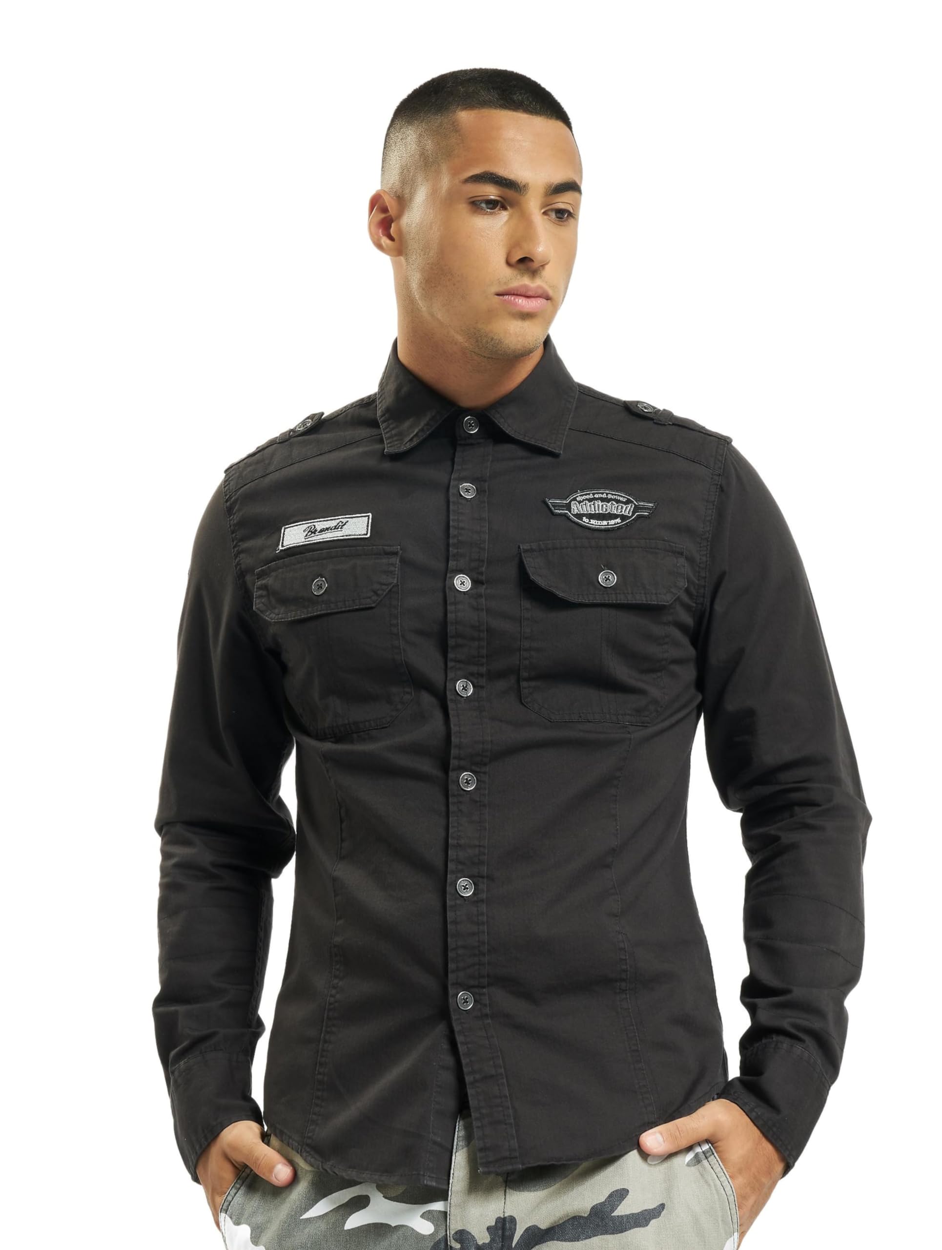 Brandit Men's Luis Vintage Shirt