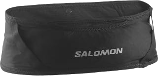 Salomon Pulse Belt, Lightweight Snug Fit Running Belt with Breathable 4-Way Stretch, Secret Pockets for Secure Storage, Versatile Minimalist Design for Short or Technical Runs