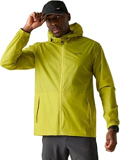Regatta Mens Waterproof Pack-It III Jacket Breathable Lightweight Windproof Stuff Sack