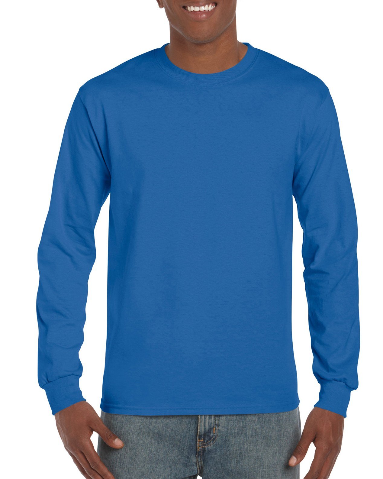 Gildan Ultra Cotton 6 oz. Long-Sleeve T-Shirt (G240) GOLD