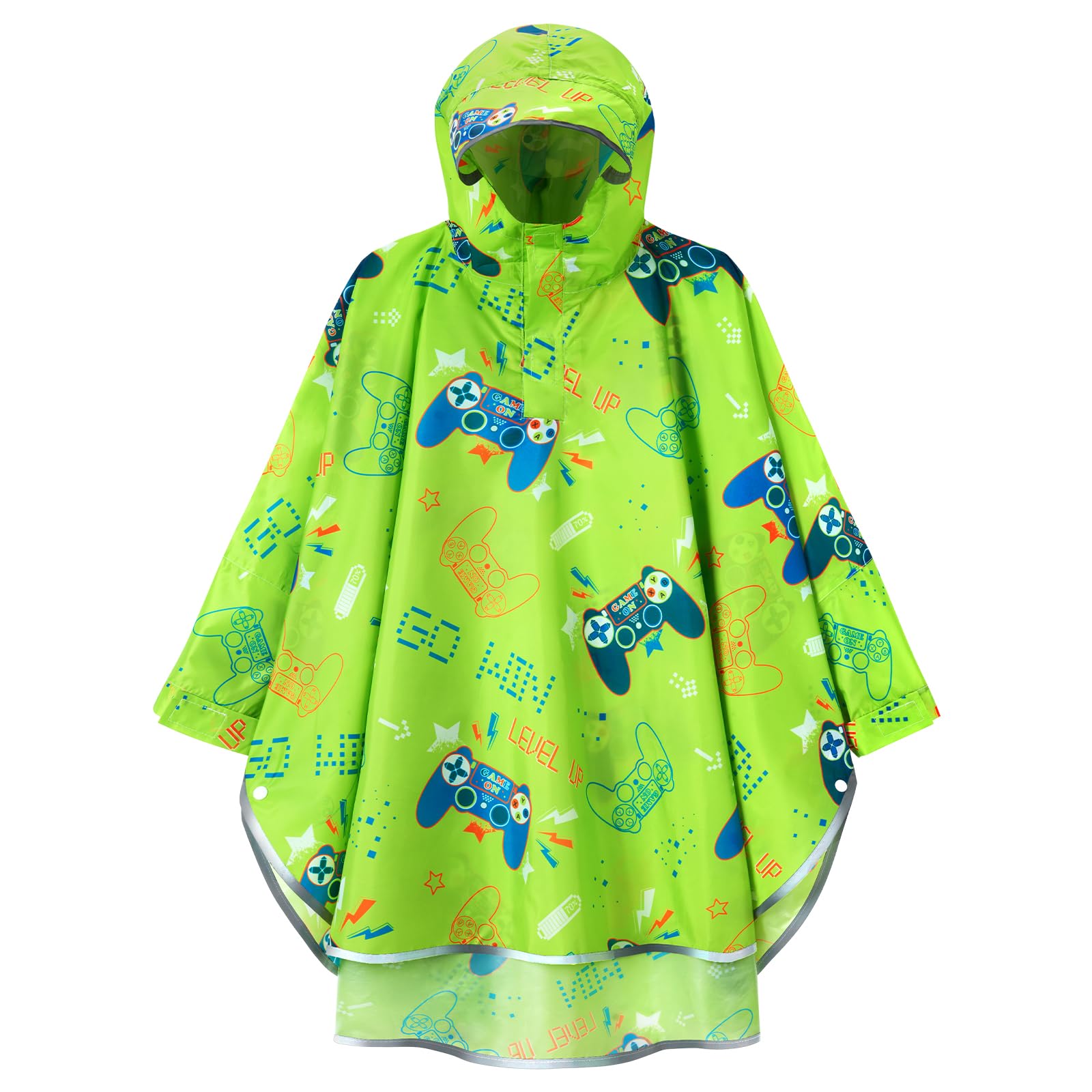 WAWSAM Regenponcho Kinder Wasserdicht Regencape Kinder Leicht